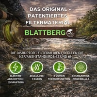 Blattberg Rozsdamentes Vízszűrő Palack 740ml - Baktérium és Vírus Elleni Védelem 4