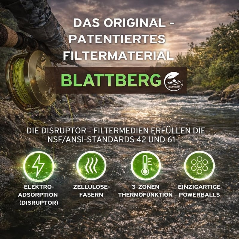 Blattberg Rozsdamentes Vízszűrő Palack 740ml - Baktérium és Vírus Elleni Védelem
