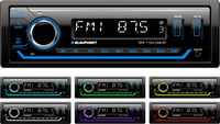 Autorádio Blaupunkt BPA 1124 DAB BT 1-DIN – DAB+, Bluetooth, USB, AUX, viacfarebné, 4x50W, 12V 2