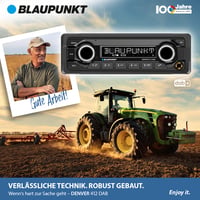 Autorádio Blaupunkt Denver 412 DAB 1-DIN DAB+ Bluetooth USB AUX s ovládaním na volante 4x50W 8