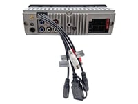 Autorádio Blaupunkt Denver 412 DAB 1-DIN DAB+ Bluetooth USB AUX s ovládaním na volante 4x50W 4