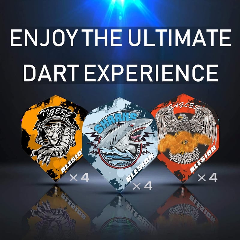 BLESION Elektronikus Darts Tábla 12 Nyíllal Elektromos Dartboard Gép