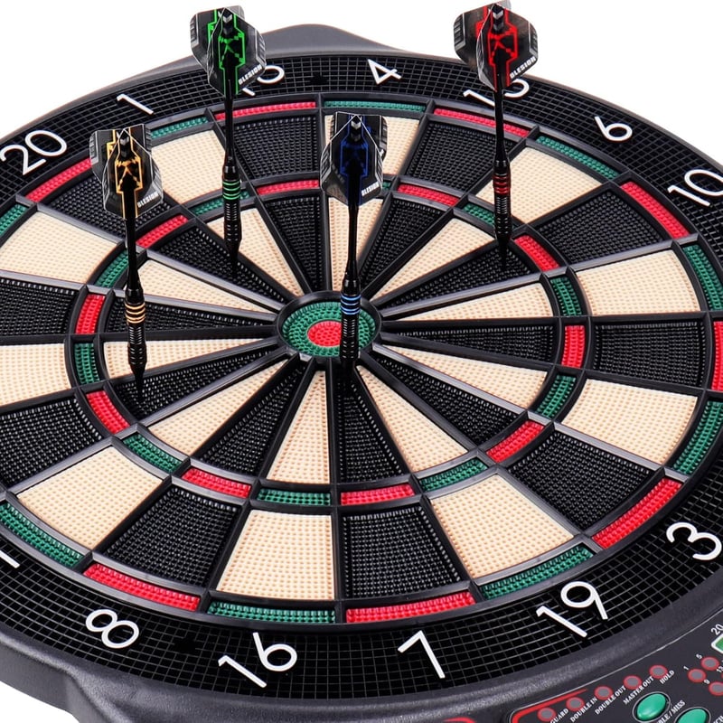 BLESION Elektronikus Darts Tábla 12 Nyíllal Elektromos Dartboard Gép