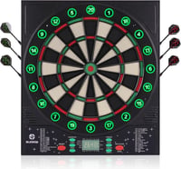 BLESION Elektronikus Darts Tábla 6 Nyíllal, Német Hanggal, Elemmel/Adapterrel 9