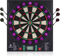 BLESION Elektronikus Darts Tábla 6 Nyíllal, Német Hanggal, Elemmel/Adapterrel 7