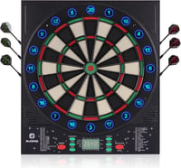 BLESION Elektronikus Darts Tábla 6 Nyíllal, Német Hanggal, Elemmel/Adapterrel 8
