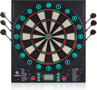 BLESION Elektronikus Darts Tábla 6 Nyíllal, Német Hanggal, Elemmel/Adapterrel 1