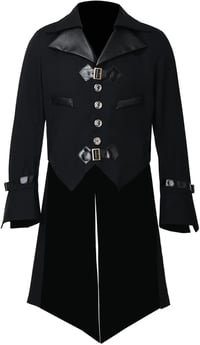 BLESSUME Gótikus Victorian Frack Steampunk Köpeny Jelmez Cosplay Kostüm 1