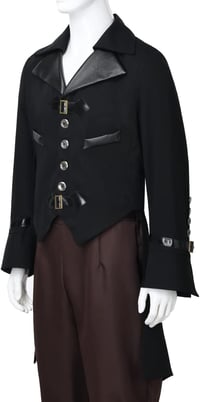 BLESSUME Gótikus Victorian Frack Steampunk Köpeny Jelmez Cosplay Kostüm 4