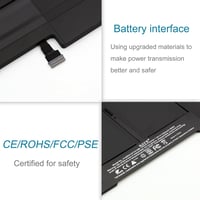BLESYS A1466 Akkumulátor MacBook Air 13" Laptophoz - 7200mAh Lítium Polimer - Kompatibilis A1369/A1466 (2010-2017) Modellekkel - Szerszámokk 6