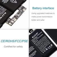 BLESYS A1989 csere laptopakkumulátor A1964 MacBook Pro 13 2018 2019 EMC 3214 EMC 3358 11,41V 5086mAh 4
