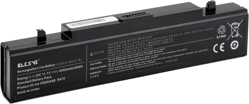 BLESYS AA-PB9NC6B Samsung R530 R540 R580 R730 RV720 Akkumulátor 11,1V 4400mAh