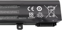BLESYS BTY-M6H Laptop Akkumulátor MSI GE72 GE62 GE63 GE65 GL62 GL63 GL72 GL73 Sorozatú Notebookokhoz - 4400mAh Lítium-ion 3