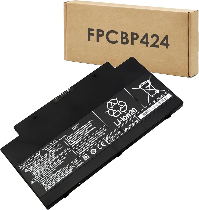 BLESYS csere akkumulátor Fujitsu LifeBook A3510 A3511 A556 AH556 AH77M AH77S U536 U727 TH700 FPCBP424 FPB0307S FMVA77MB FMVWMA2B77