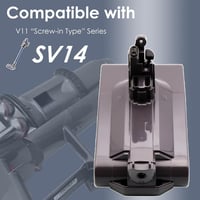 Acumulator de schimb BLESYS pentru varianta Dyson V11 cu fixare prin înșurubare 3