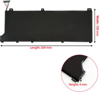 Acumulator BLESYS HB4692Z9ECW-41 pentru laptop Huawei MateBook D 14 2020 5