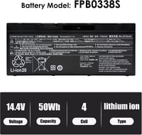 BLESYS FPB0338S laptop akkumulátor Fujitsu LifeBook U747/U748/U749/U757/U758/U759/E5510/E5511 sorozathoz 2