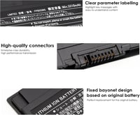 BLESYS FPB0338S laptop akkumulátor Fujitsu LifeBook U747/U748/U749/U757/U758/U759/E5510/E5511 sorozathoz 4