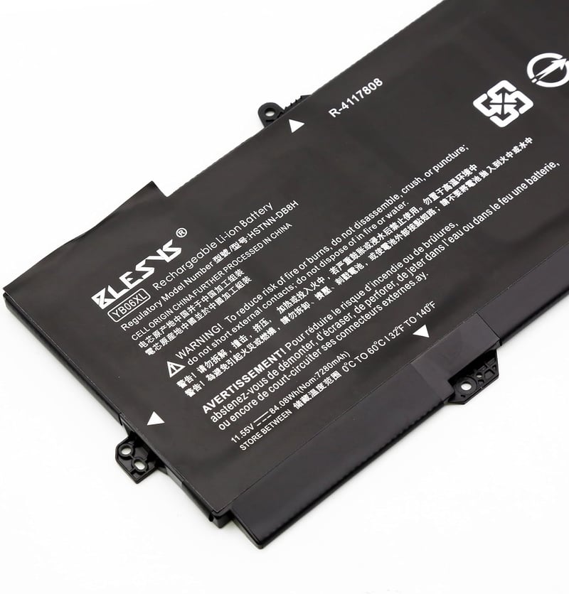 BLESYS YB06XL 84.08Wh Laptop Akkumulátor HP Spectre x360 15-bl1xx 15-ch0xx Notebookhoz