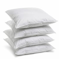 Pernă antiacarieni Bleu Calin Home Collection Cliniguard 60x60 cm Alb, set de 4 bucăți, fabricată în Franța, igienică 1