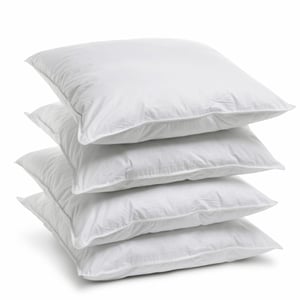Bleu Calin Home Collection Cliniguard atkaálló párna, fehér, 60x60 cm, 4 db, Franciaországban gyártva, higiénikus, használt