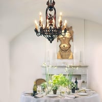 Blewandy E14 LED gyertya izzó 4W meleg fehér 6db csomag csillárokhoz 3