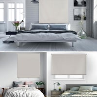 Rulou Opac Blindecor Draco 120x175 cm, Gri Argintiu, Termoizolant, Blackout, Suprafață Netedă 5