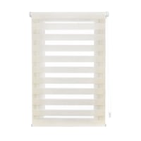 Dvojitá roleta bez vŕtania Blindecor Indus Sensa Tools, ľanová farba, 45x130 cm (šírka x výška), rozmer látky 42x125 cm 2