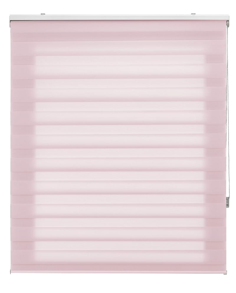 Blindecor méretre gyártott éjjel-nappali roló - rózsaszín, 85 x 180 cm (szélesség x magasság), kétréteges szövet, ablak árnyékoló