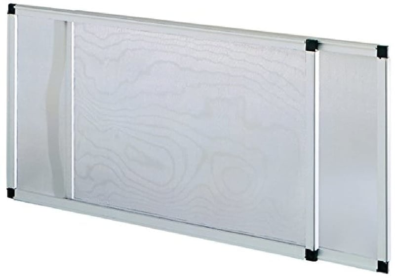 Blinky 75010 otklopna mreža protiv komaraca za prozor, eloksirana, siva, 50 x 70 cm