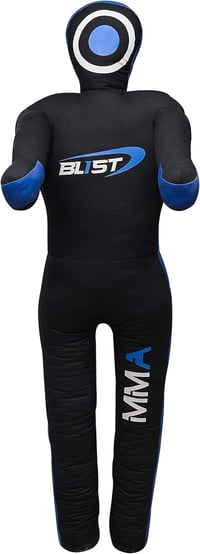 Blist JJJ Judo Kiállítási Manöken Vászon Alappal Üres - 70" (Inches), blue-black 1