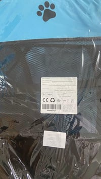Blleshelfl ogradica za kućne ljubimce - plavo-crna - 114x114x58 cm 2