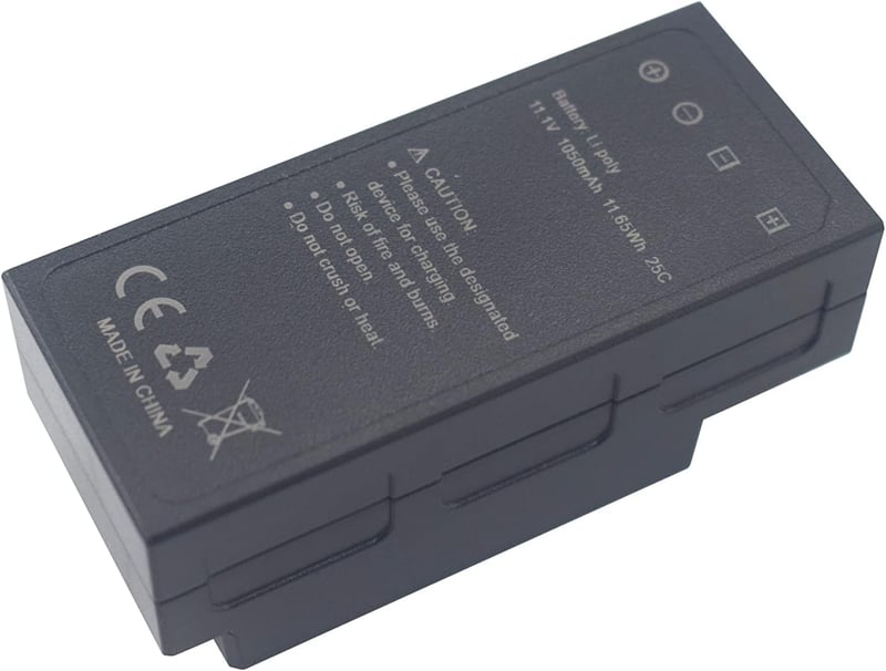 BLLRC 11.1V 1050mAh LiPo akkumulátor 2db T csatlakozóval MJX RC autóhoz