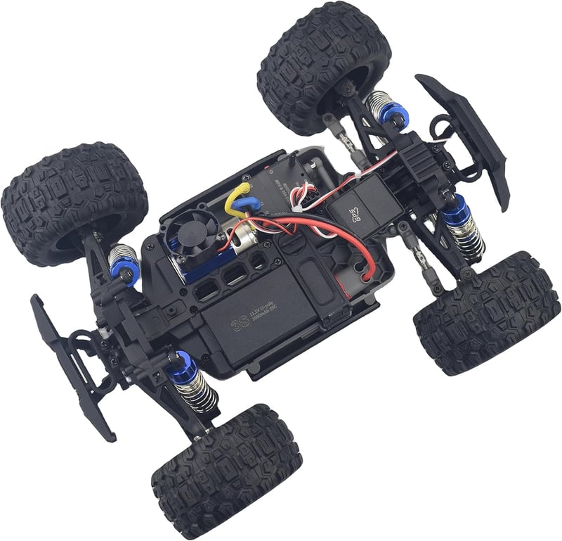 BLLRC 11.1V 1050mAh LiPo akkumulátor 2db T csatlakozóval MJX RC autóhoz