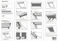 Bloc Blinds Skylight Blind 2 (55/98) za krovni prozor Fakro, roleta za zamračivanje, crna, 2 kom. 6