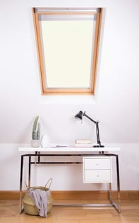 Bloc Blinds Skylight 102 rolo za zamračivanje za Velux krovni prozor, bijela, CK04, 37x78 cm 2