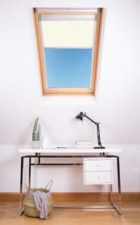 Bloc Blinds Skylight 102 rolo za zamračivanje za Velux krovni prozor, bijela, CK04, 37x78 cm 3