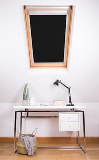 Bloc Blinds Skylight Blind 2 (55/98) za krovni prozor Fakro, roleta za zamračivanje, crna, 2 kom. 2