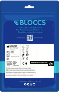 Protecție 100% Impermeabilă pentru Picior Bloccs pentru Copii - CL78-L Mărime Mare (L) - Protecție pentru Baie și Duș 6