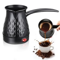 Elektrický turecký kávovar Blomise 500 ml, indukčný espresso kávovar s kanvičkou na mlieko, moka kanvička na cesty a do kancelárie 1