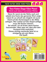Kartová hra Blue Orange Taco Cat Goat Cheese Pizza - 2-8 hráčov, od 8 rokov 4