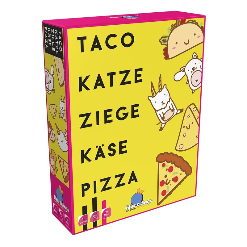 Kartová hra Blue Orange Taco Cat Goat Cheese Pizza - 2-8 hráčov, od 8 rokov