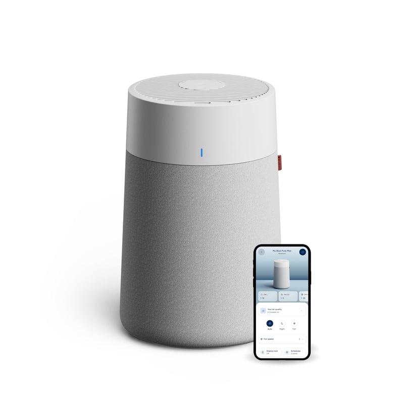 Čistička vzduchu BLUEAIR Blue Pure 511i Max pre miestnosti do 43 m², technológia HEPA Silent, inteligentná, tichá, proti prachu, alergénom, dymu, plesniam a zvieracím chlpom