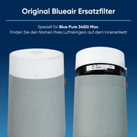 Filtru de schimb Blueair HEPASilent pentru purificatorul de aer Blue 3350i - Elimină praful, polenul, mucegaiul, bacteriile și virușii, cărbune activ împotriva COV-urilor și a mirosurilor 2
