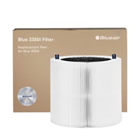 Filtru de schimb Blueair HEPASilent pentru purificatorul de aer Blue 3350i - Elimină praful, polenul, mucegaiul, bacteriile și virușii, cărbune activ împotriva COV-urilor și a mirosurilor 1