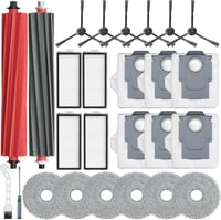 Bluearks 26 részes kiegészítő szett Roborock Qrevo Master/Slim porszívóhoz - Kefe, szűrő, mop pad, oldalkefe, porzsák 1