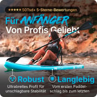Bluefin Cruise 10'8 Felfújható SUP Deszka Teljes Csomag Evezővel és Kiegészítőkkel 3