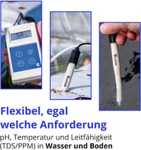 Bluelab METCOMPLUS Combo pH, EC és hőmérséklet mérő hidroponikus növénytermesztéshez - pH/EC/Temp meter in multiple substrates 2