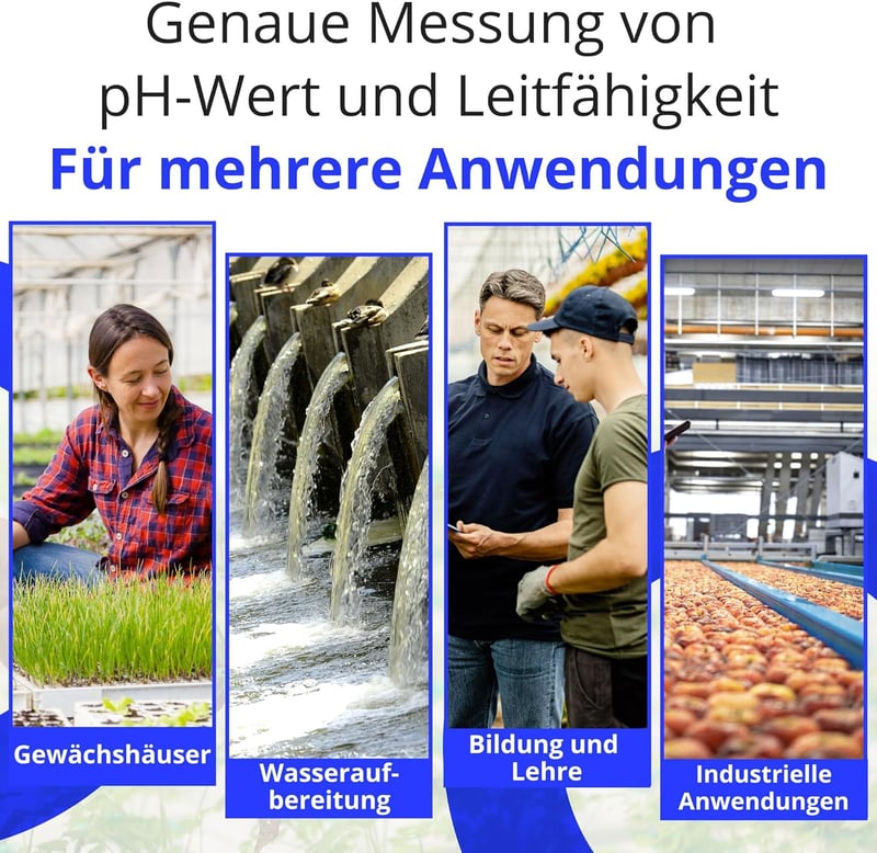 Bluelab METCOMPLUS Combo pH, EC és hőmérséklet mérő hidroponikus növénytermesztéshez - pH/EC/Temp meter in multiple substrates