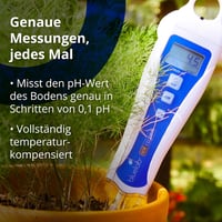 Bluelab PENSOILPH digitális talaj pH mérő és vízteszt készlet hidropónikához 2